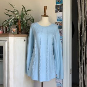 Croft & Barrow Light Blue Sweater